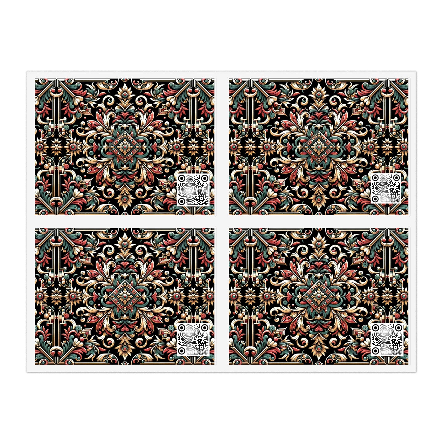 Streetwear Renaissance Artistic Clash of Old and New Sticker Sheets - 8404 Design-46