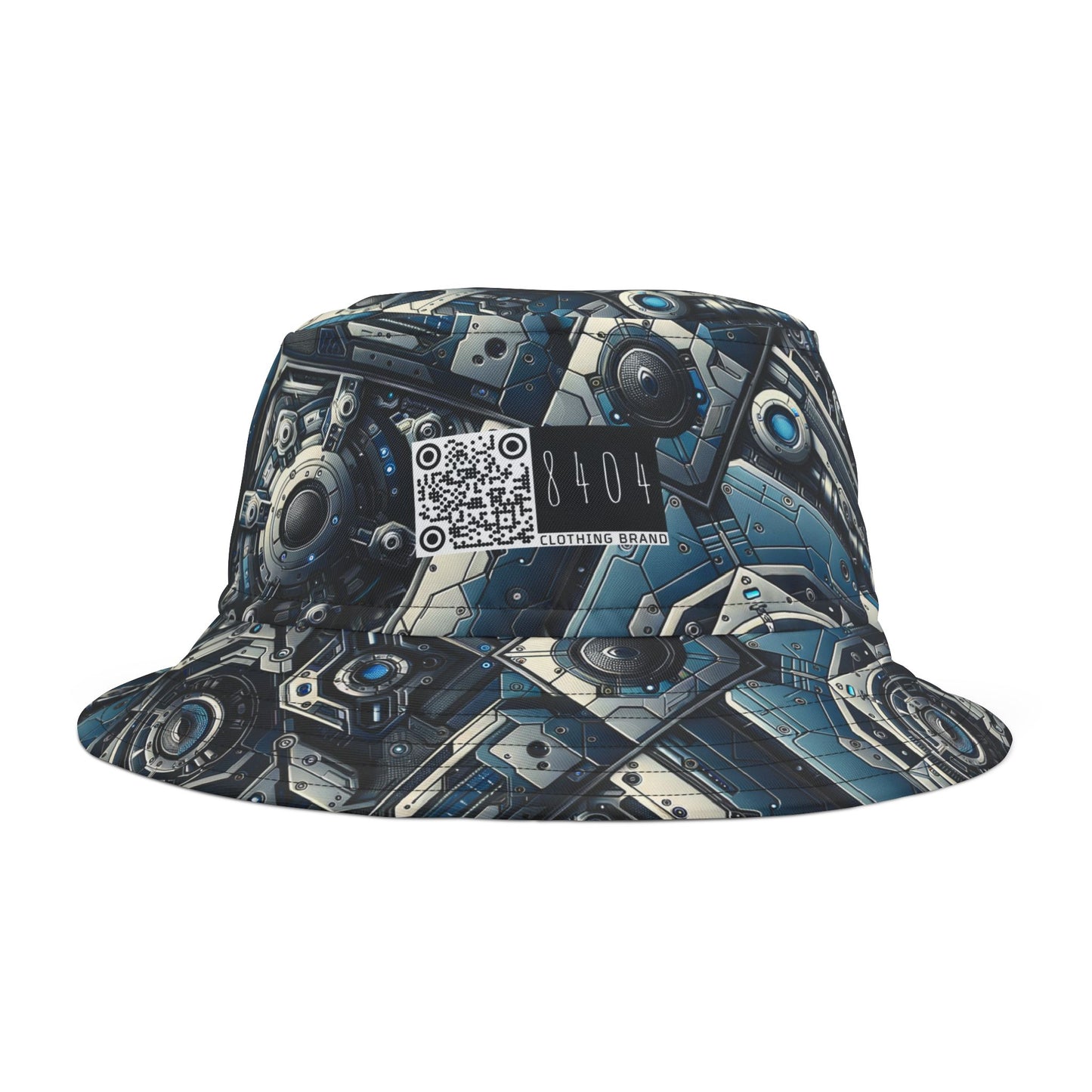 Tech Utility Fusion Tech-Forward Utility With a Futuristic Edge Bucket Hat - 8404 Design-43