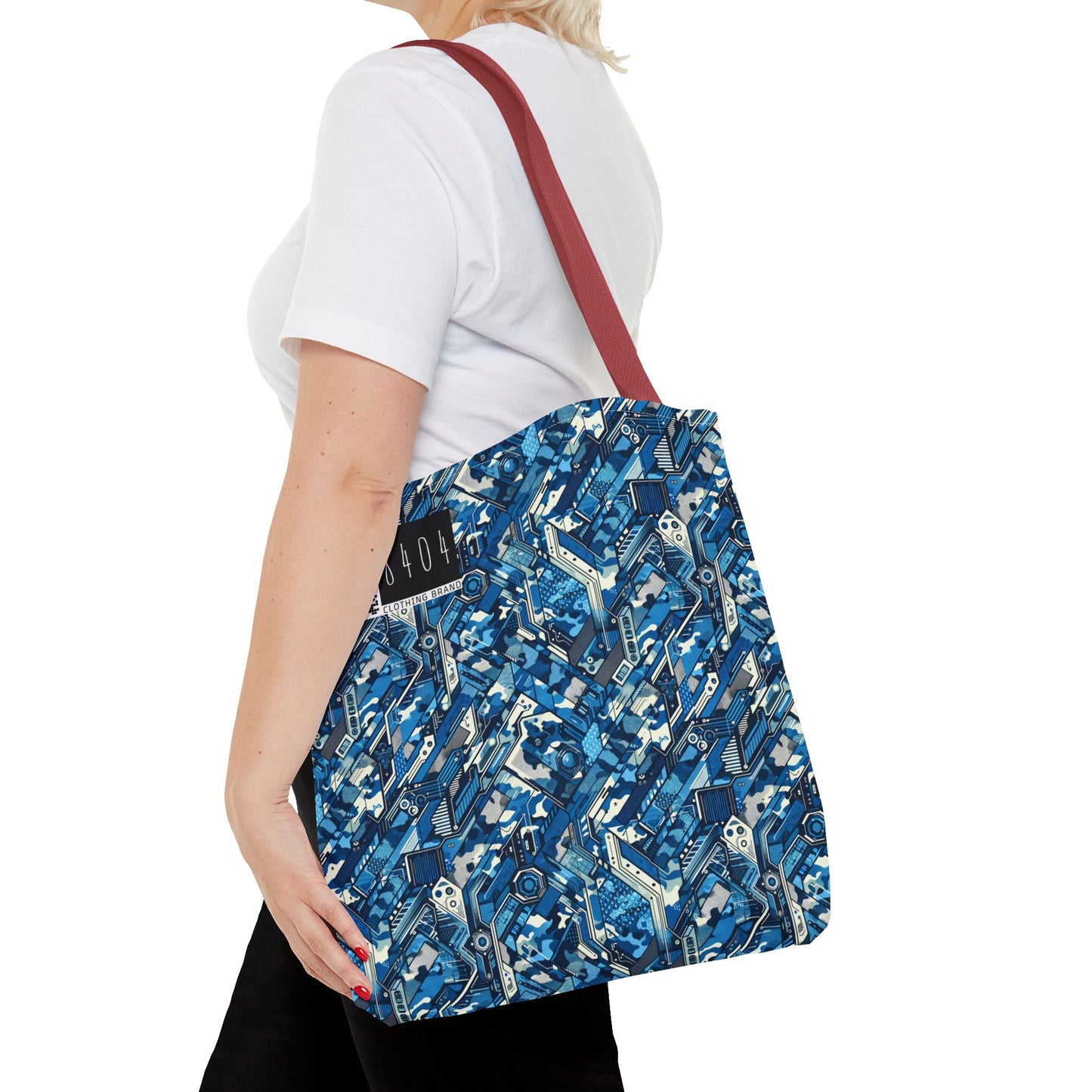 Tech Urban Camo Tech-Forward Streetwear With a Futuristic Military Edge Tote Bag - 8404 Design-39
