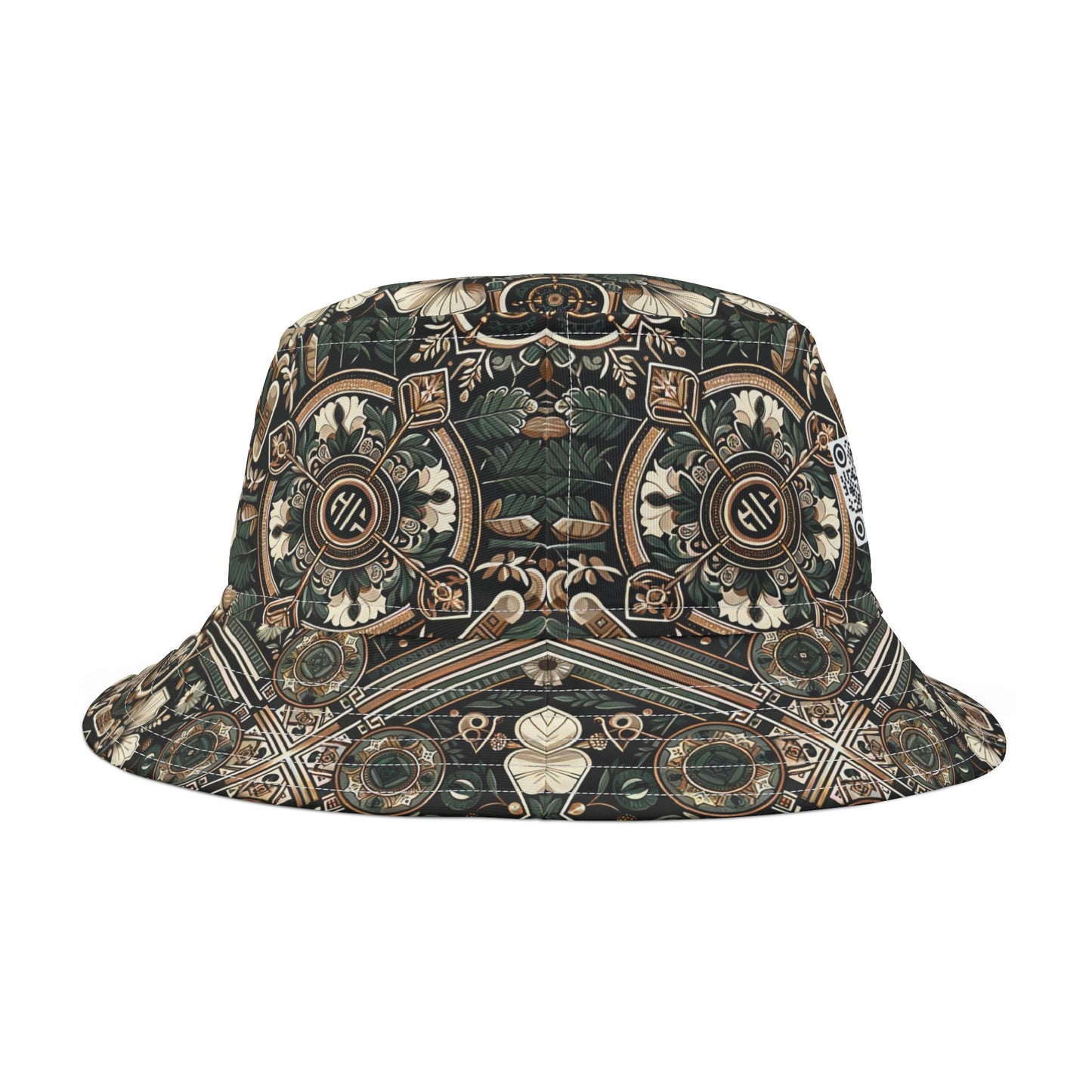 Cyber Garden Party Tech Garden Extravaganza Bucket Hat - 8404 Design-66