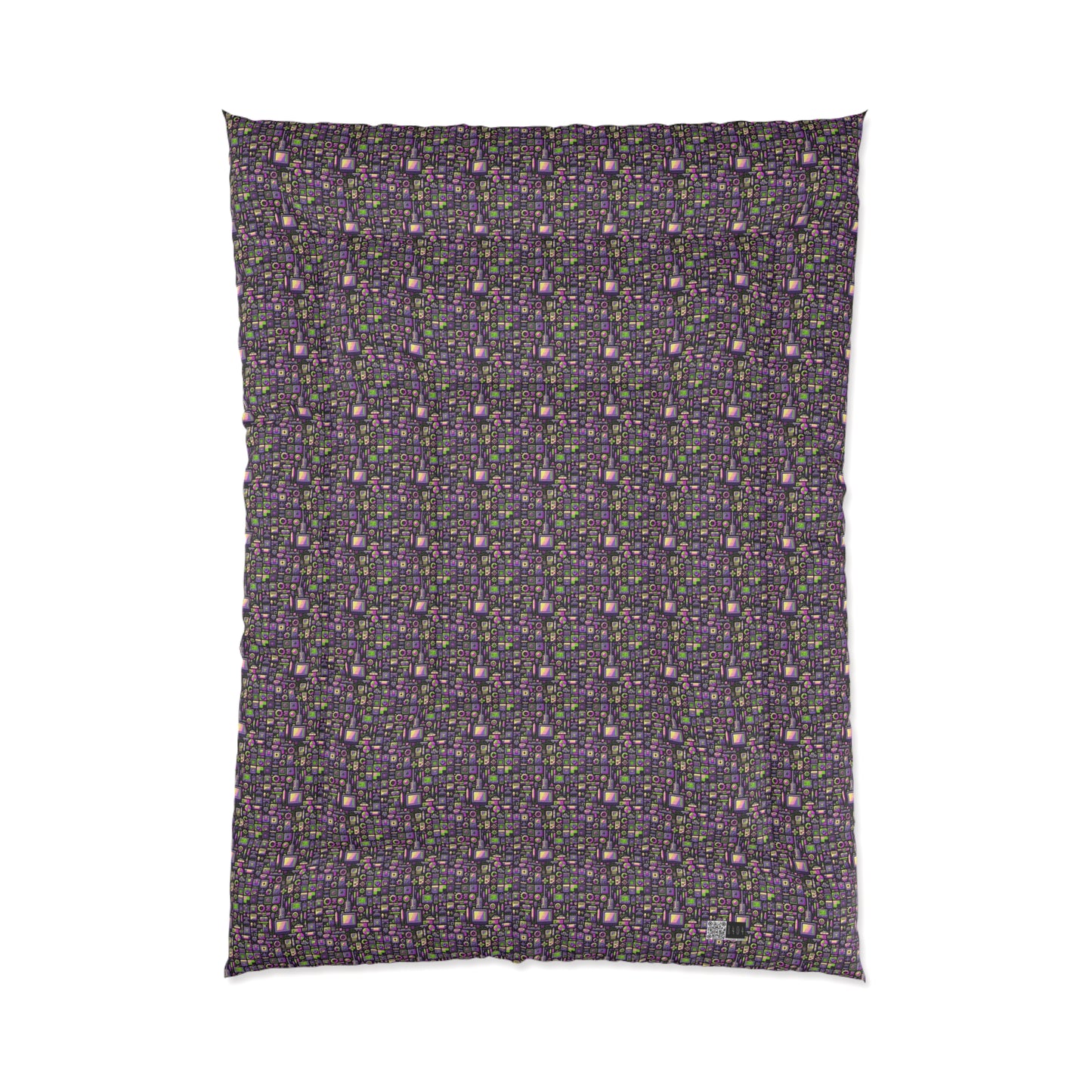 Digital Nostalgia Remix Modern Vintage Fusion Comforter - 8404 Design-67