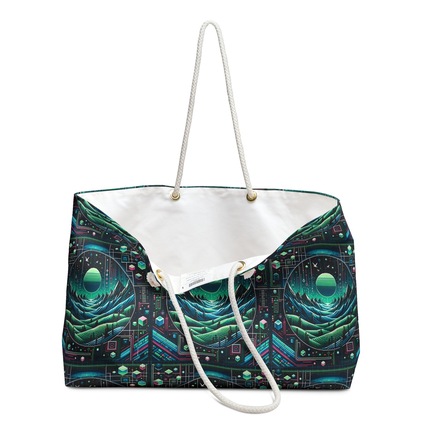 Digital Adventure Graphics Digital Explorer Weekender Bag - 8404 Design-59