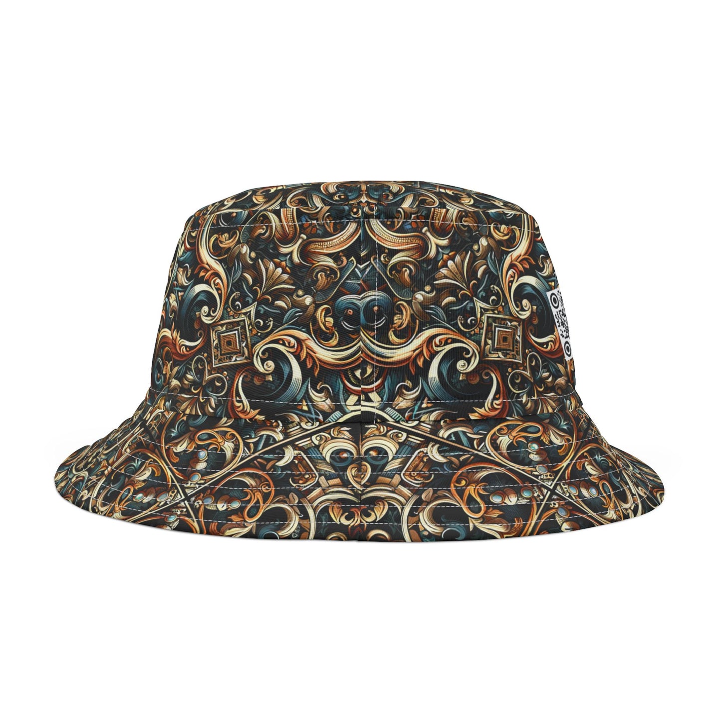 Urban Renaissance Historical Fusion With Street Edge Bucket Hat - 8404 Design-59