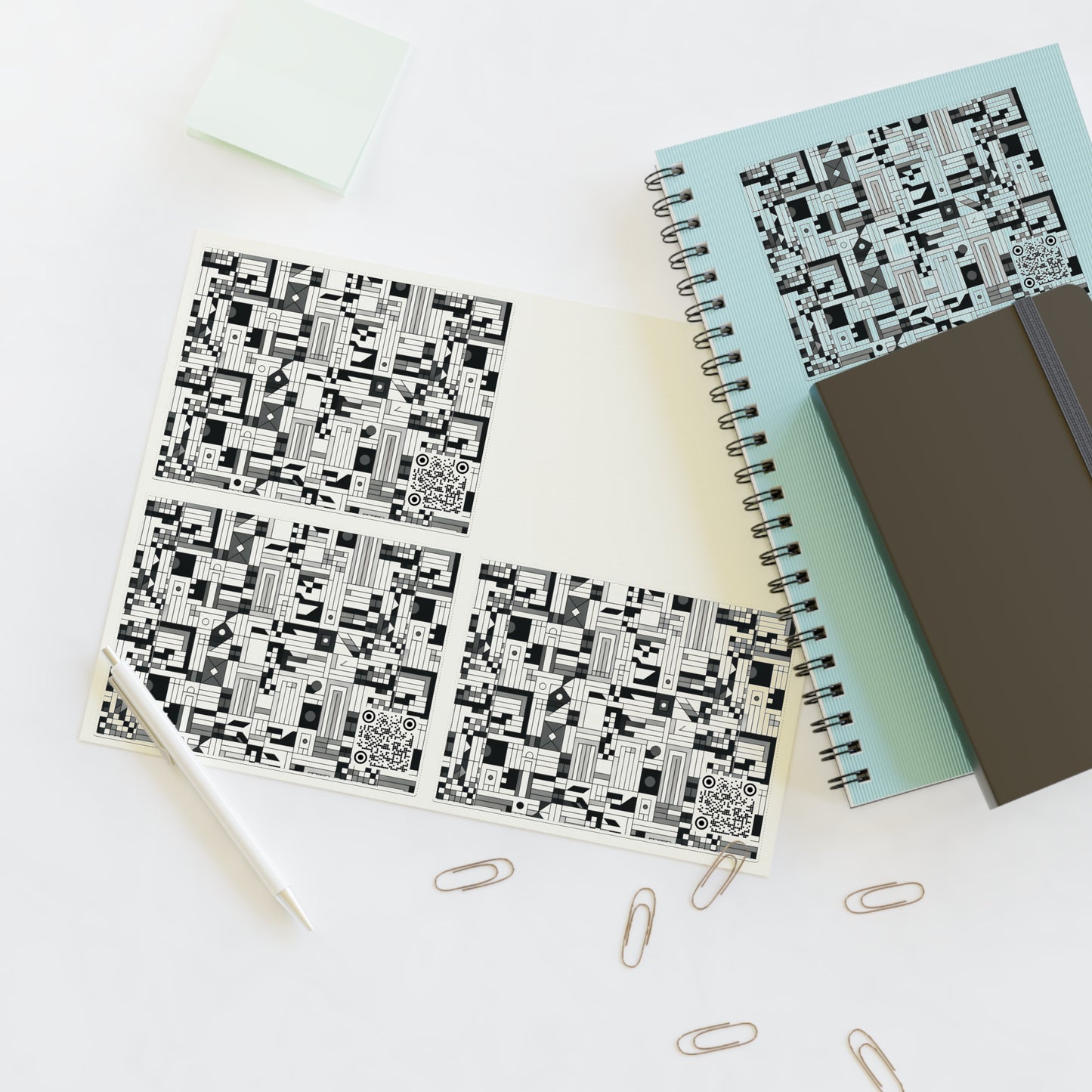 Digital Minimalism Minimalist Tech Sticker Sheets - 8404 Design-43
