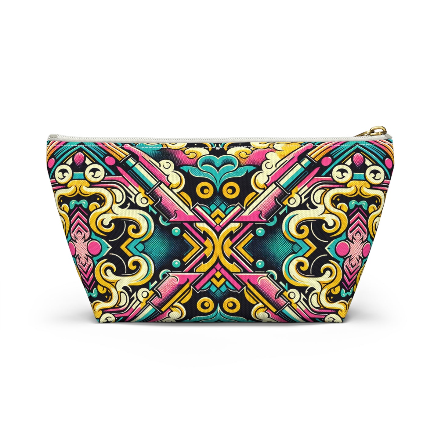 Neon Pop Art Revival Pop Culture Retro Accessory Pouch W T-Bottom - 8404 Design-59