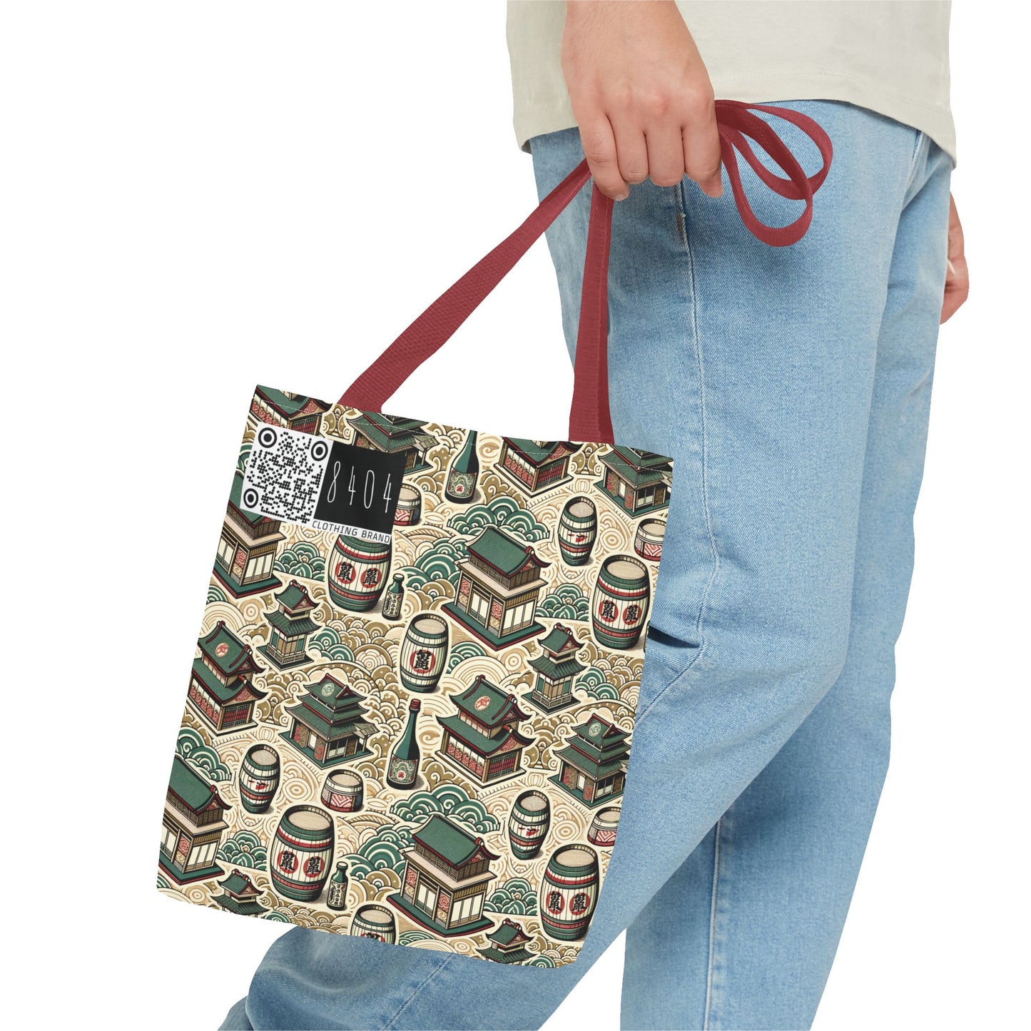 Cultural Artisanal Fusion Contemporary Cultural Elegance Tote Bag - 8404 Design-68