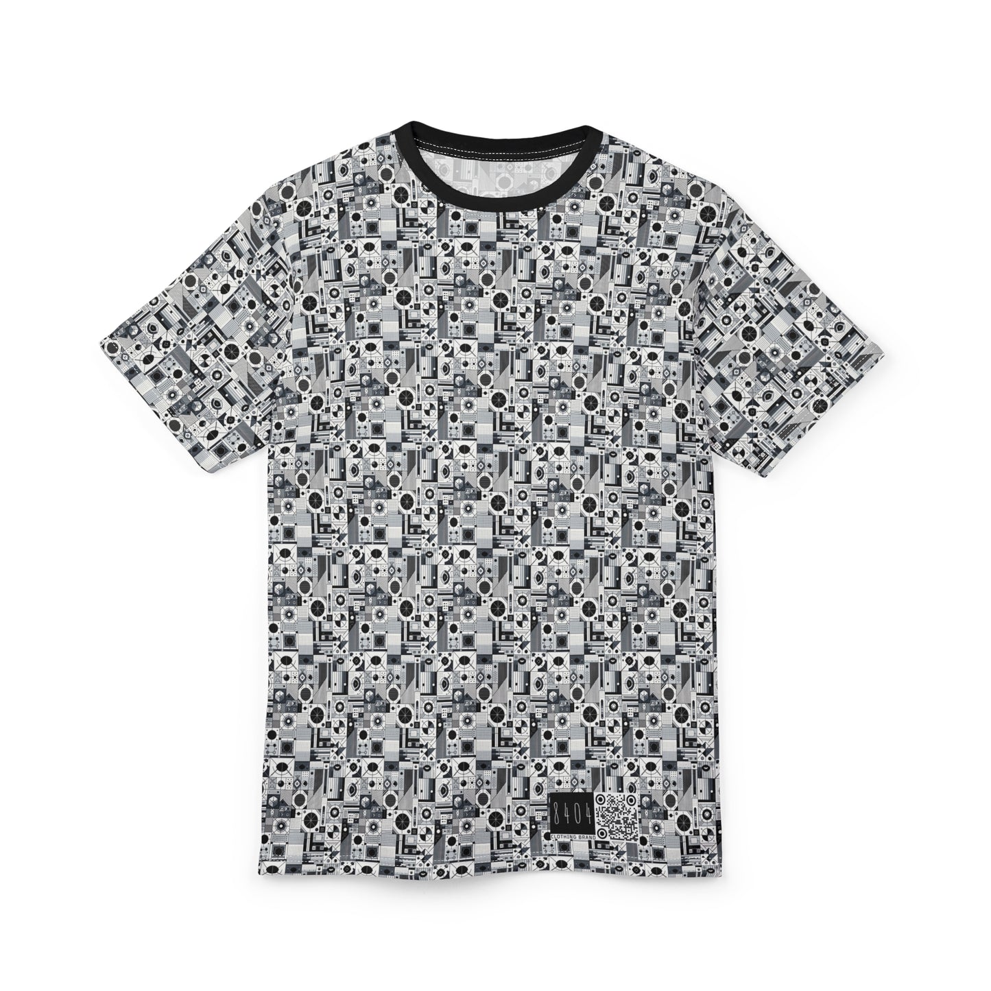 Digital Minimalism Minimalist Tech Unisex Cut & Sew Tee - 8404 Design-65