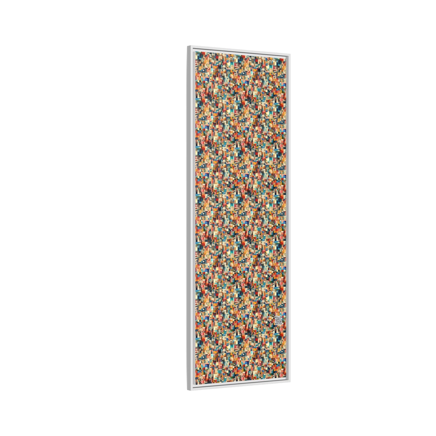 Digital Artistic Expression Artistic Streetwear Matte Canvas, Framed (multi-Color) - 8404 Design-46 B