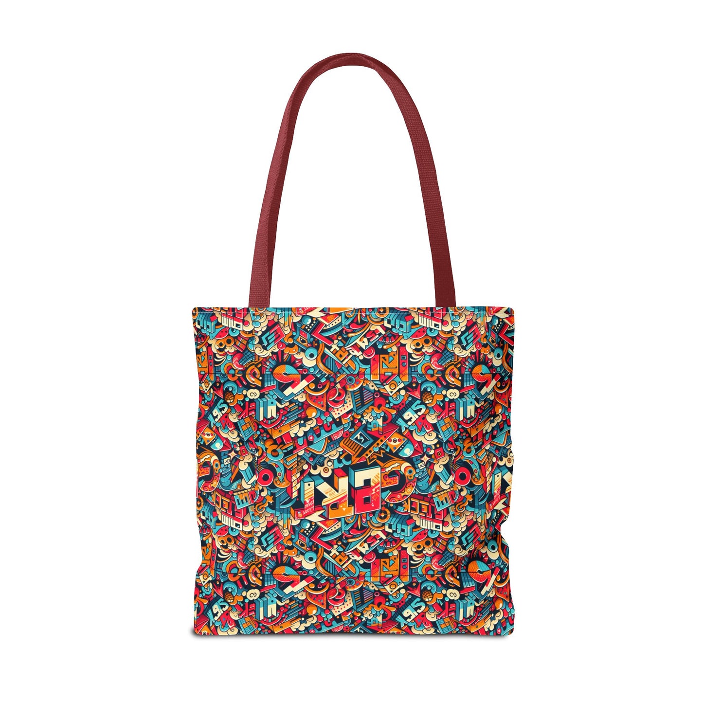 Neo-Traditional Street Art Modern Street Art Fusion Tote Bag - 8404 Design-58