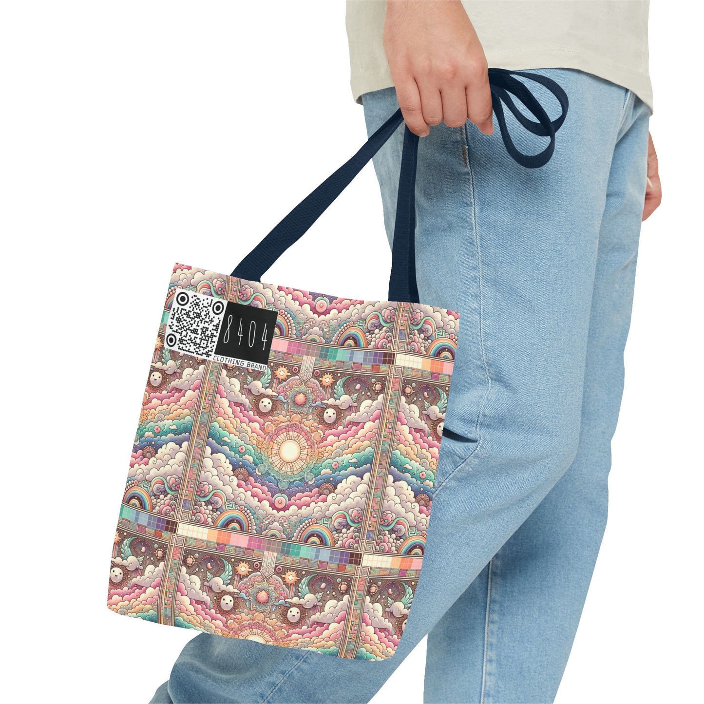 Digital Dreamland Whimsical and Nostalgic Streetwear With a Digital Twist Tote Bag - 8404 Design-56