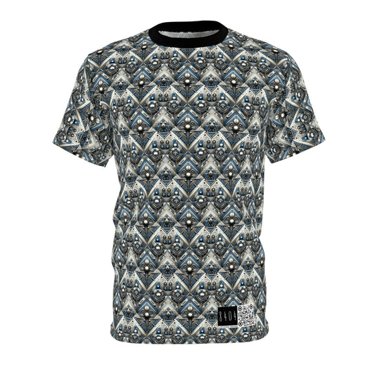 Tech Utility Fusion Tech-Forward Utility With a Futuristic Edge Unisex Cut & Sew Tee - 8404 Design-63