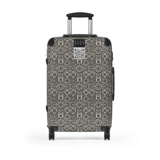 Cyber Garden Party Tech Garden Extravaganza Suitcase - 8404 Design-45