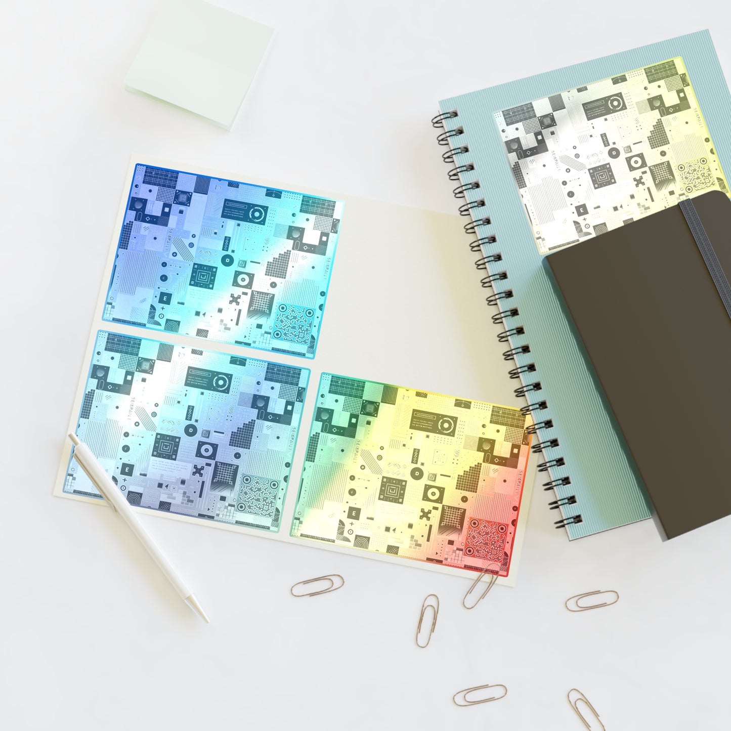 Digital Minimalism Minimalist Tech Sticker Sheets - 8404 Design-50