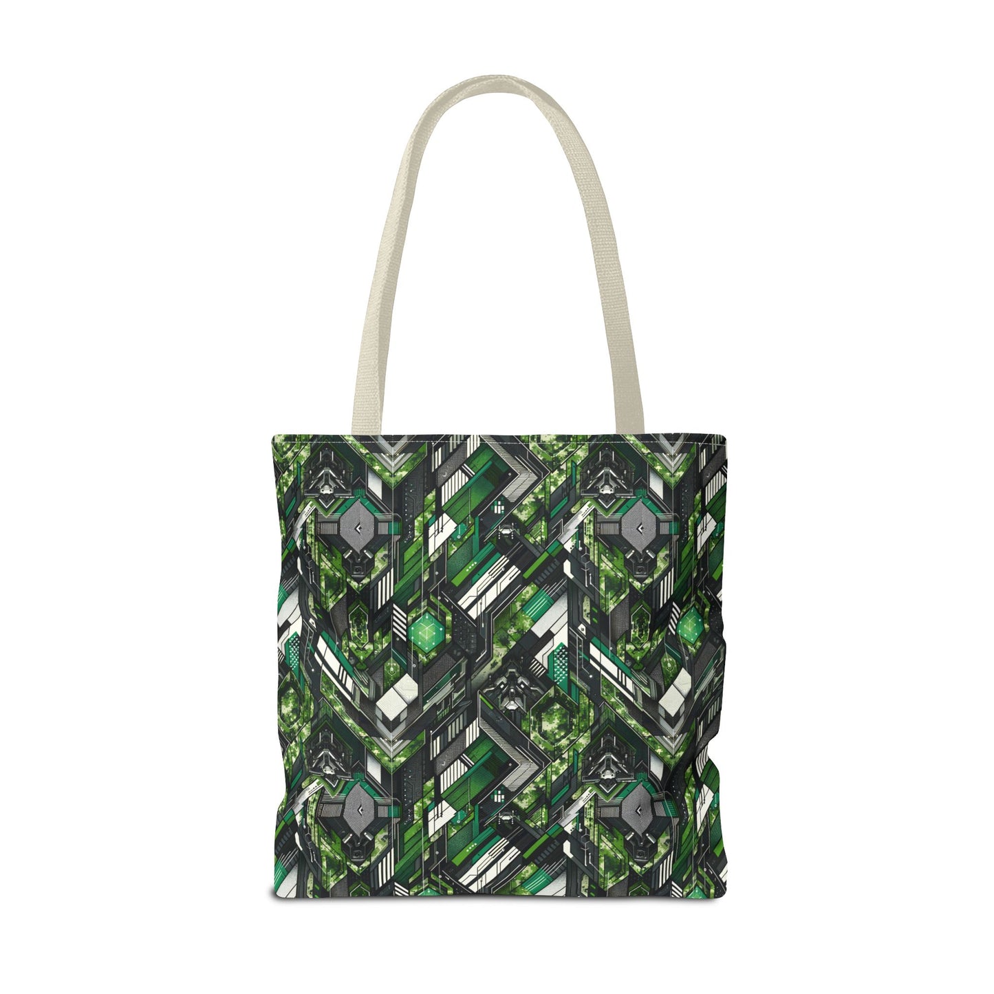 Tech Camo Fusion Tech-Forward Streetwear With a Futuristic Edge Tote Bag - 8404 Design-58