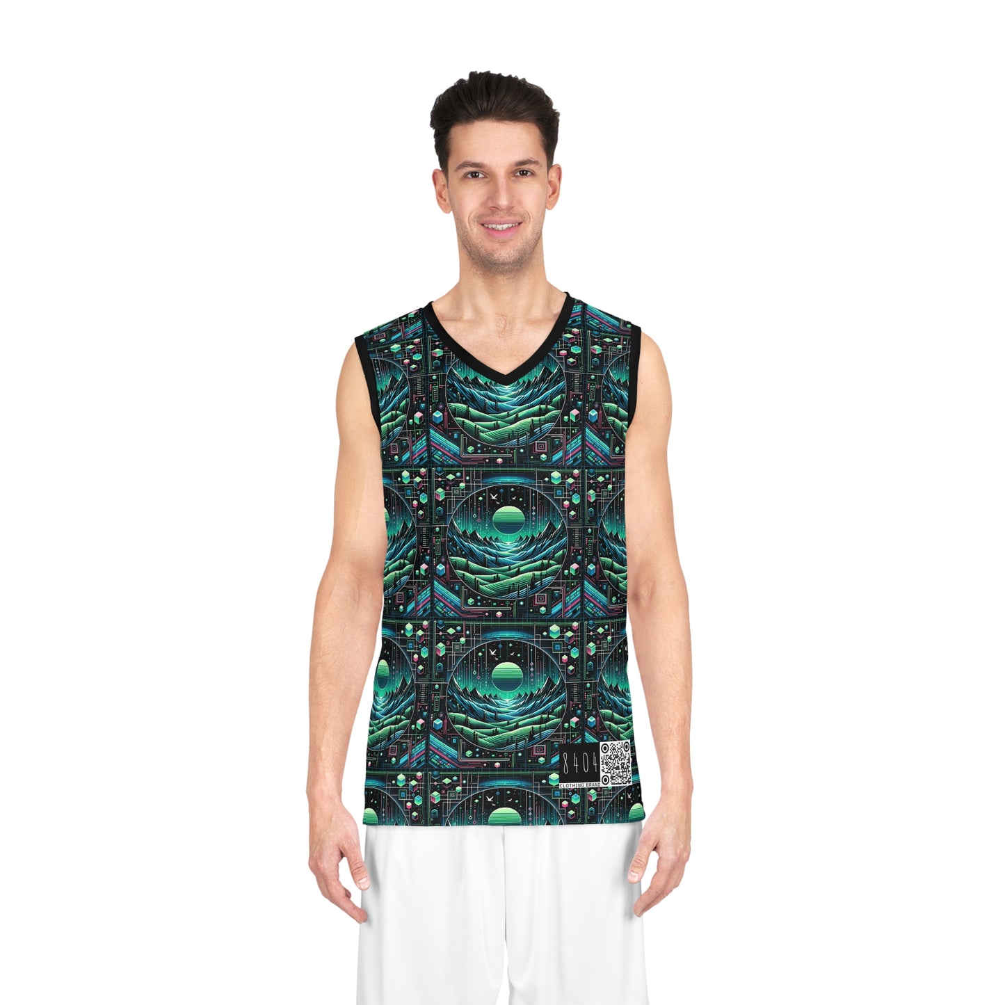 Digital Adventure Graphics Digital Explorer Basketball Jersey - 8404 Design-59