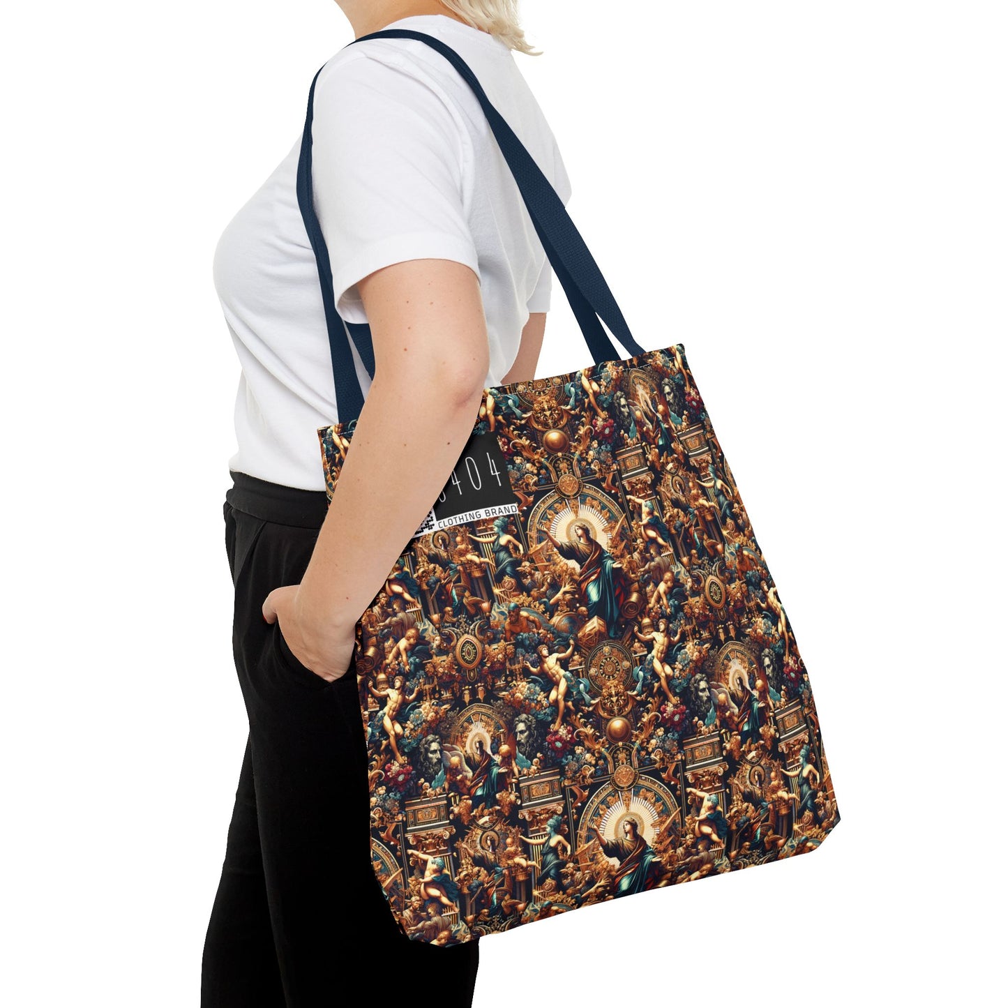 Digital Renaissance Luxurious Streetwear Inspired By Classical Art With a Modern Twist Tote Bag - 8404 Design-64