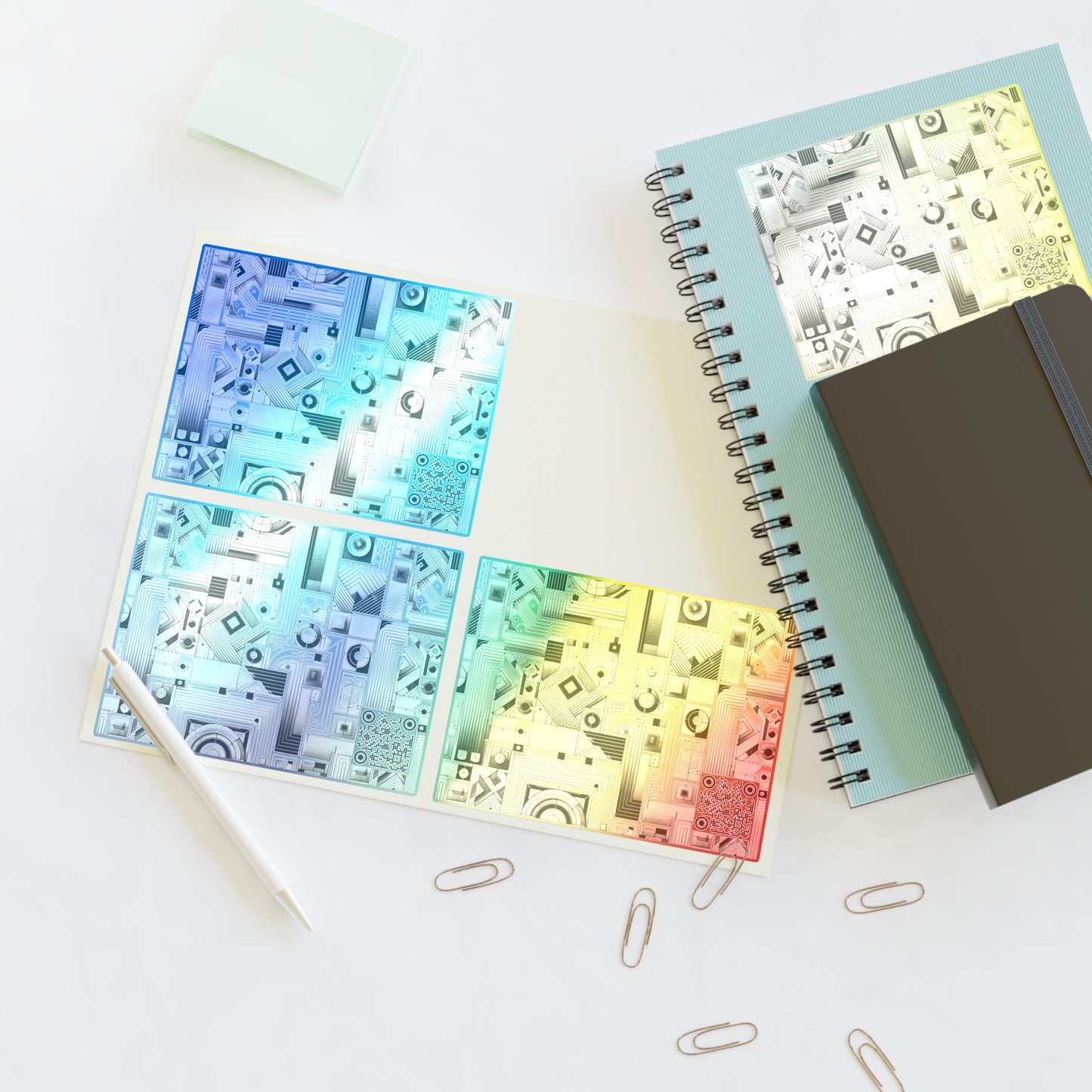 Tech Minimalism Minimalist Tech Sticker Sheets - 8404 Design-48