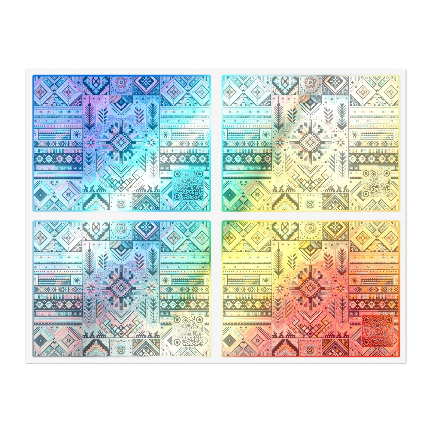 Digital Artisanal Fusion Digital Artisanal Sticker Sheets - 8404 Design-49