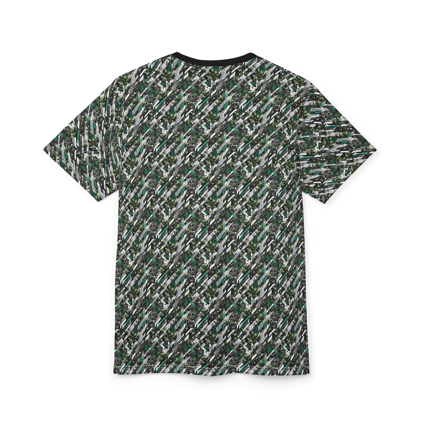 Tech Camo Fusion Tech-Forward Streetwear With a Futuristic Edge Unisex Cut & Sew Tee - 8404 Design-63