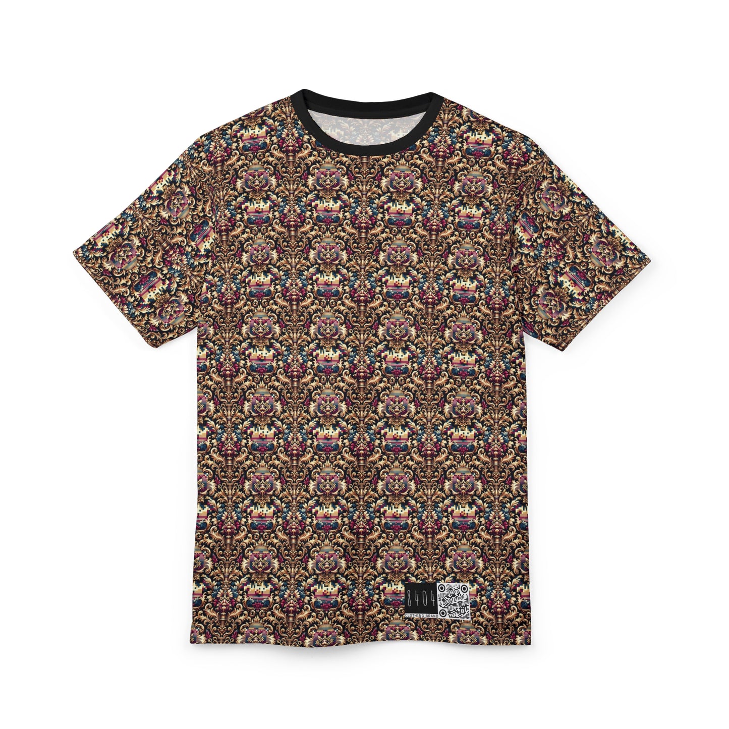 Digital Renaissance Modern Baroque Fusion Unisex Cut & Sew Tee - 8404 Design-53
