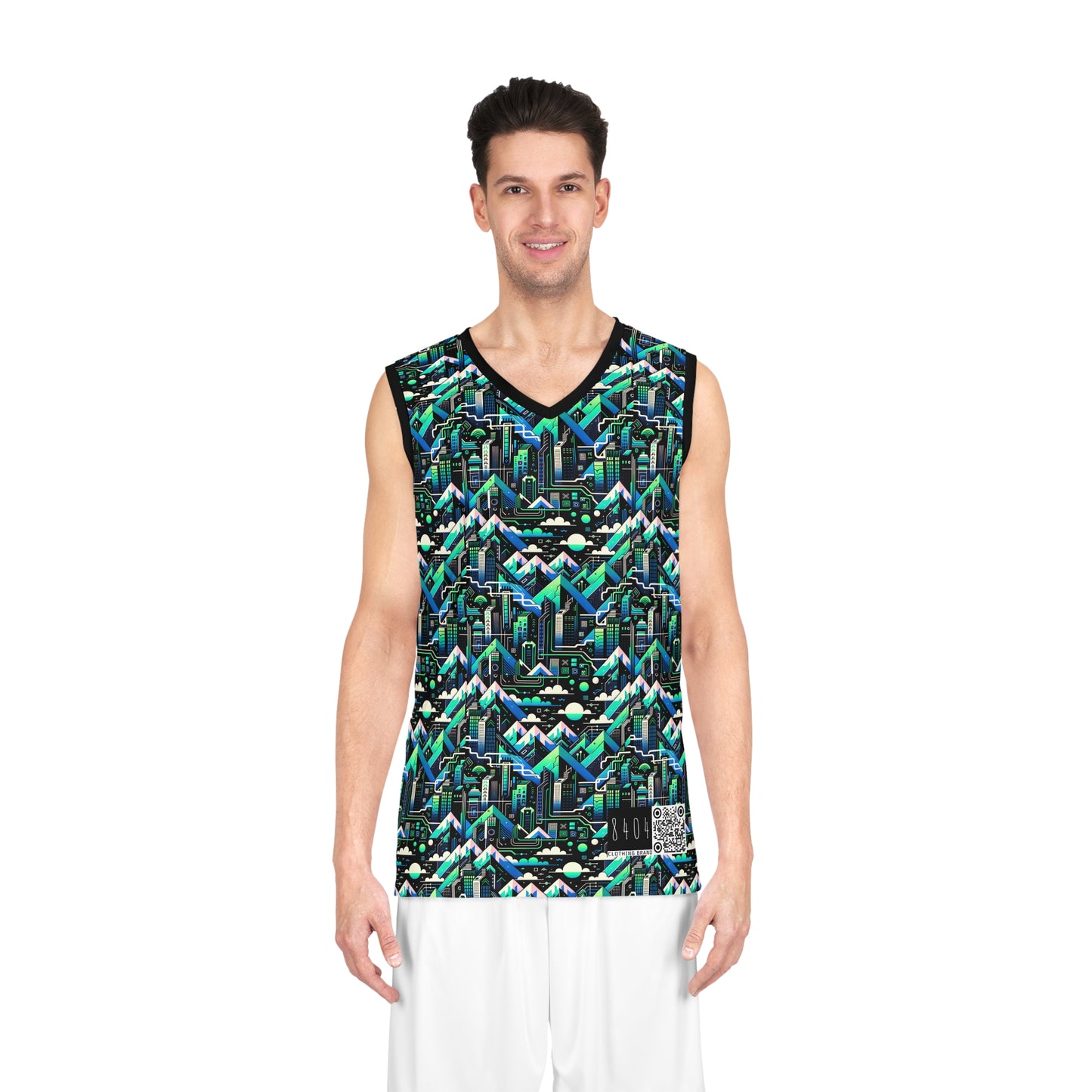 Digital Adventure Graphics Digital Explorer Basketball Jersey - 8404 Design-55