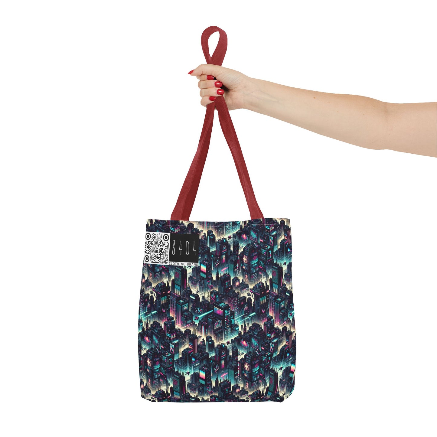 Digital Rebellion Tech-Inspired Streetwear Tote Bag - 8404 Design-51