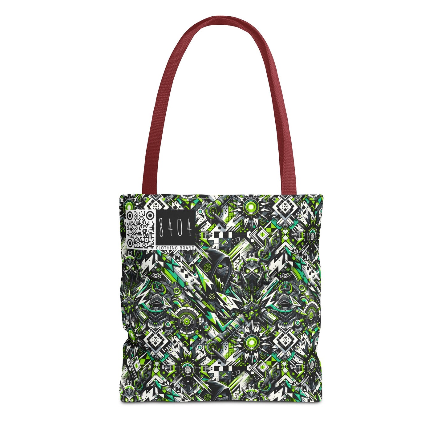 Graffiti Tech Fusion Bold Streetwear Fusion Tote Bag - 8404 Design-50