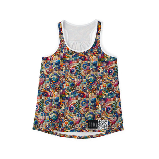 Digital Artistic Expression Artistic Streetwear Women's Tank Top - 8404 Design-49