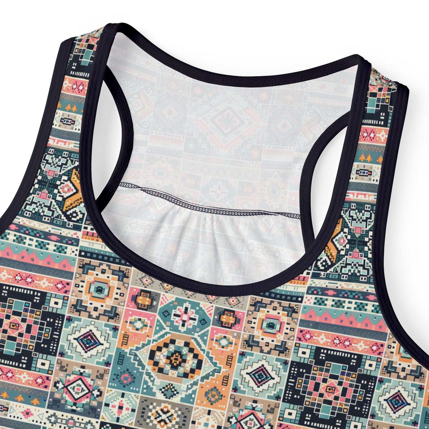 Digital Artisanal Fusion Digital Artisanal Women's Tank Top - 8404 Design-55