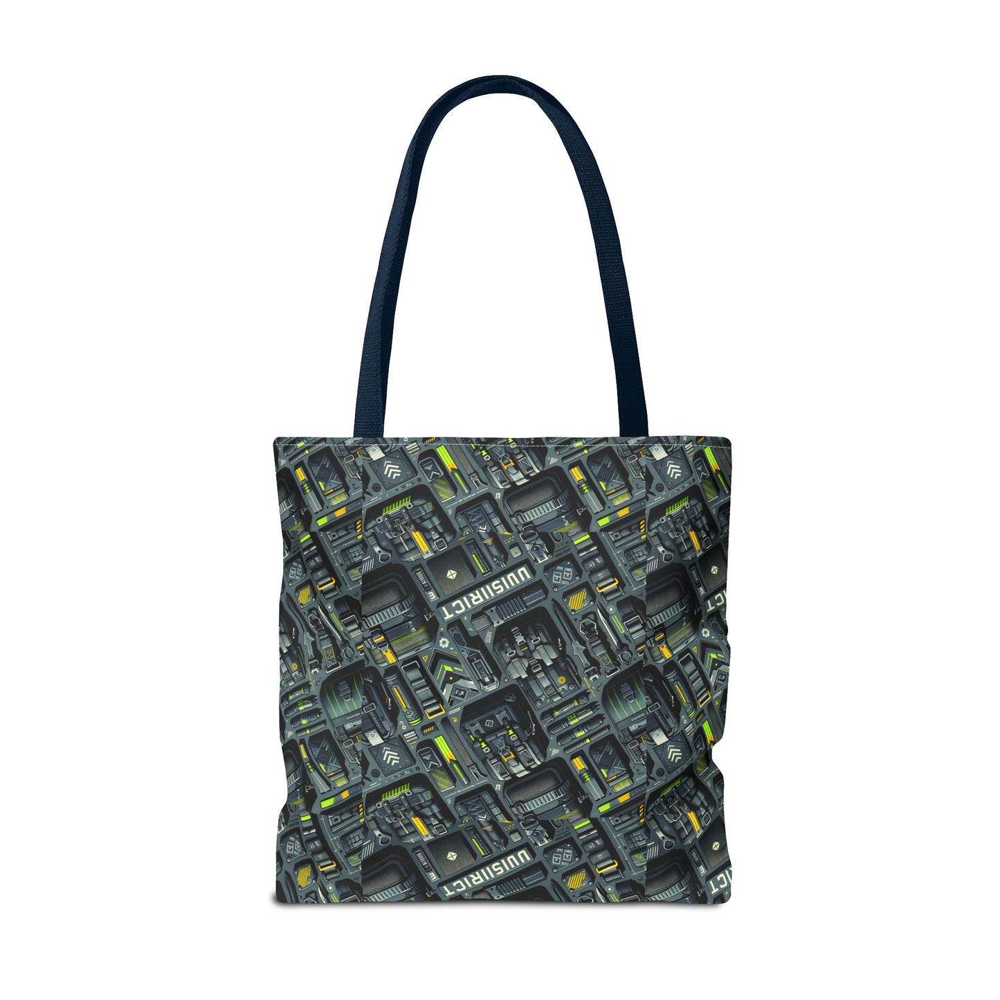 Tech Utility Streetwear Futuristic Tech-Forward Tote Bag - 8404 Design-47