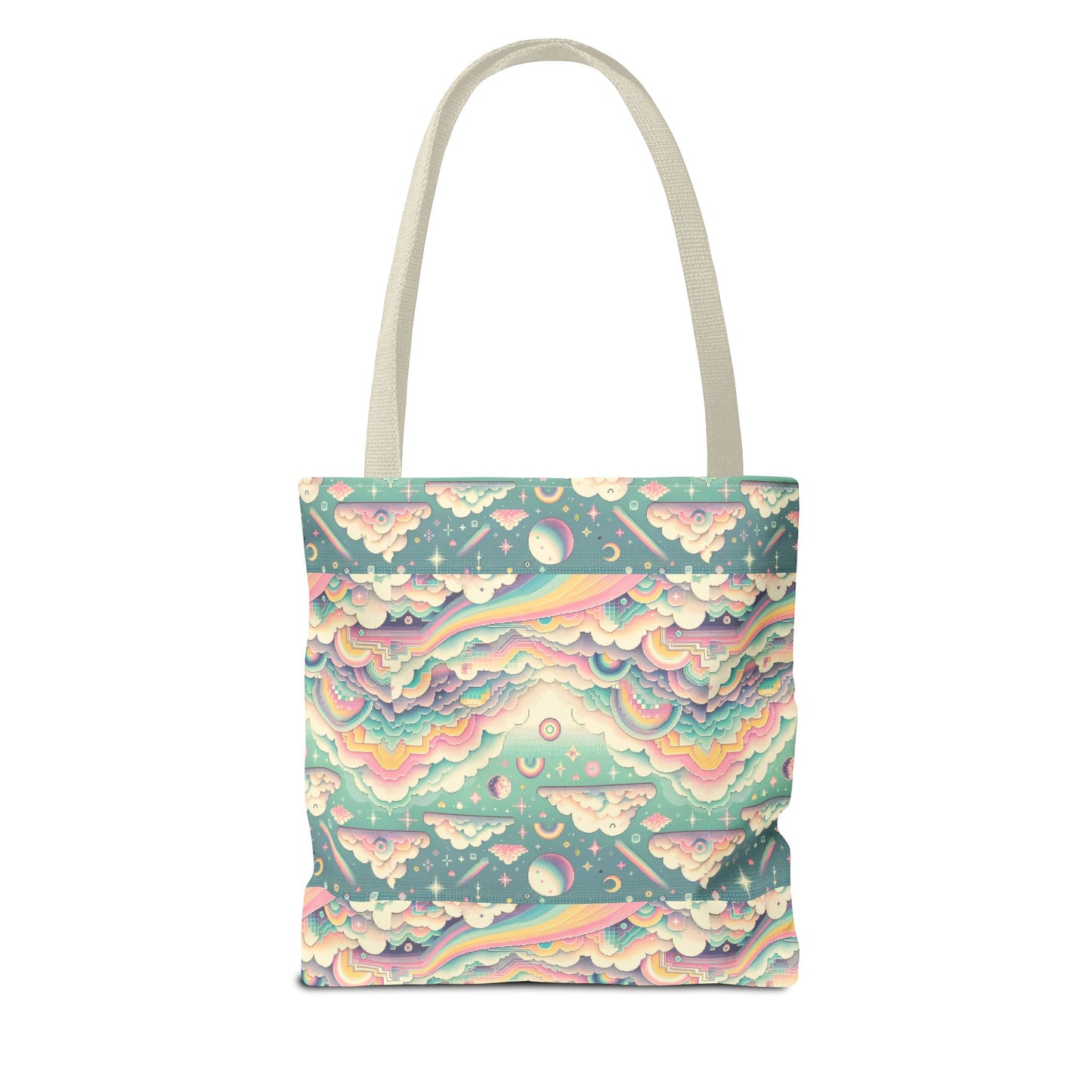 Digital Dreamland Whimsical and Nostalgic Streetwear With a Digital Twist Tote Bag - 8404 Design-65