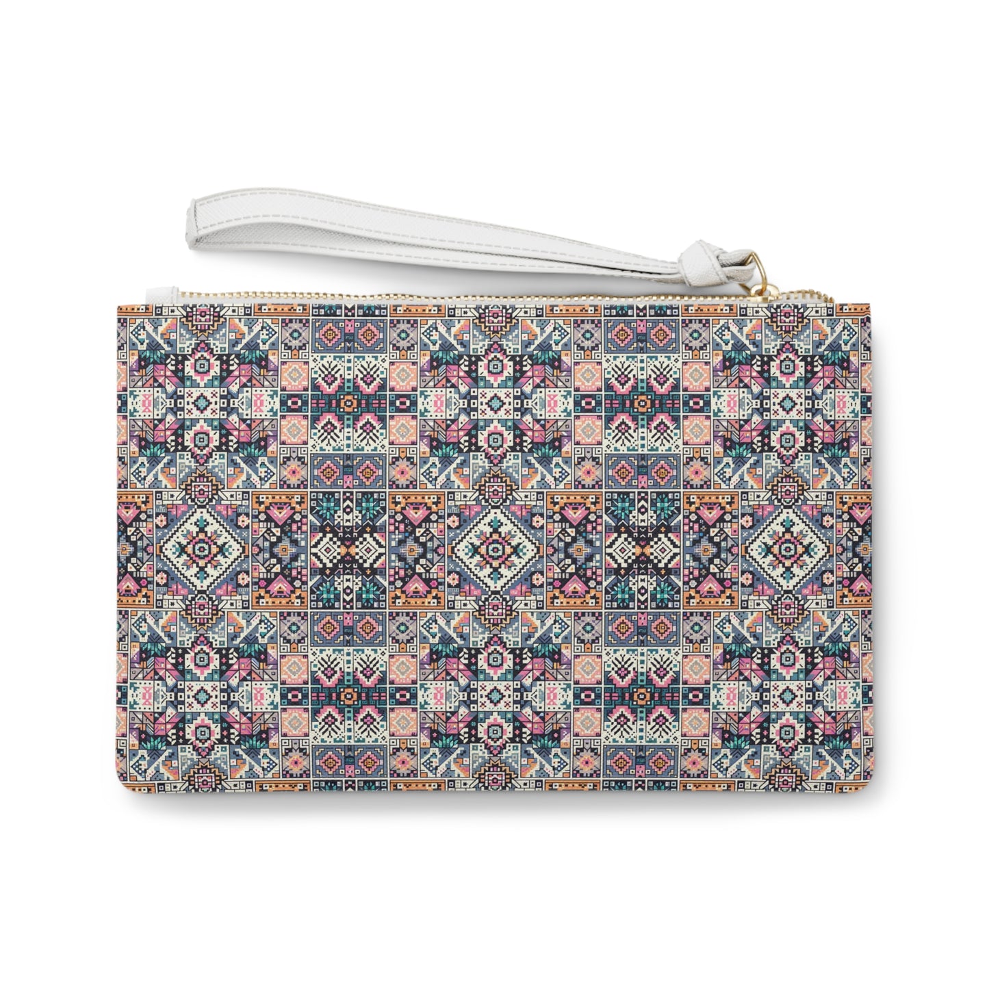 Digital Artisanal Fusion Digital Artisanal Clutch Bag - 8404 Design-65
