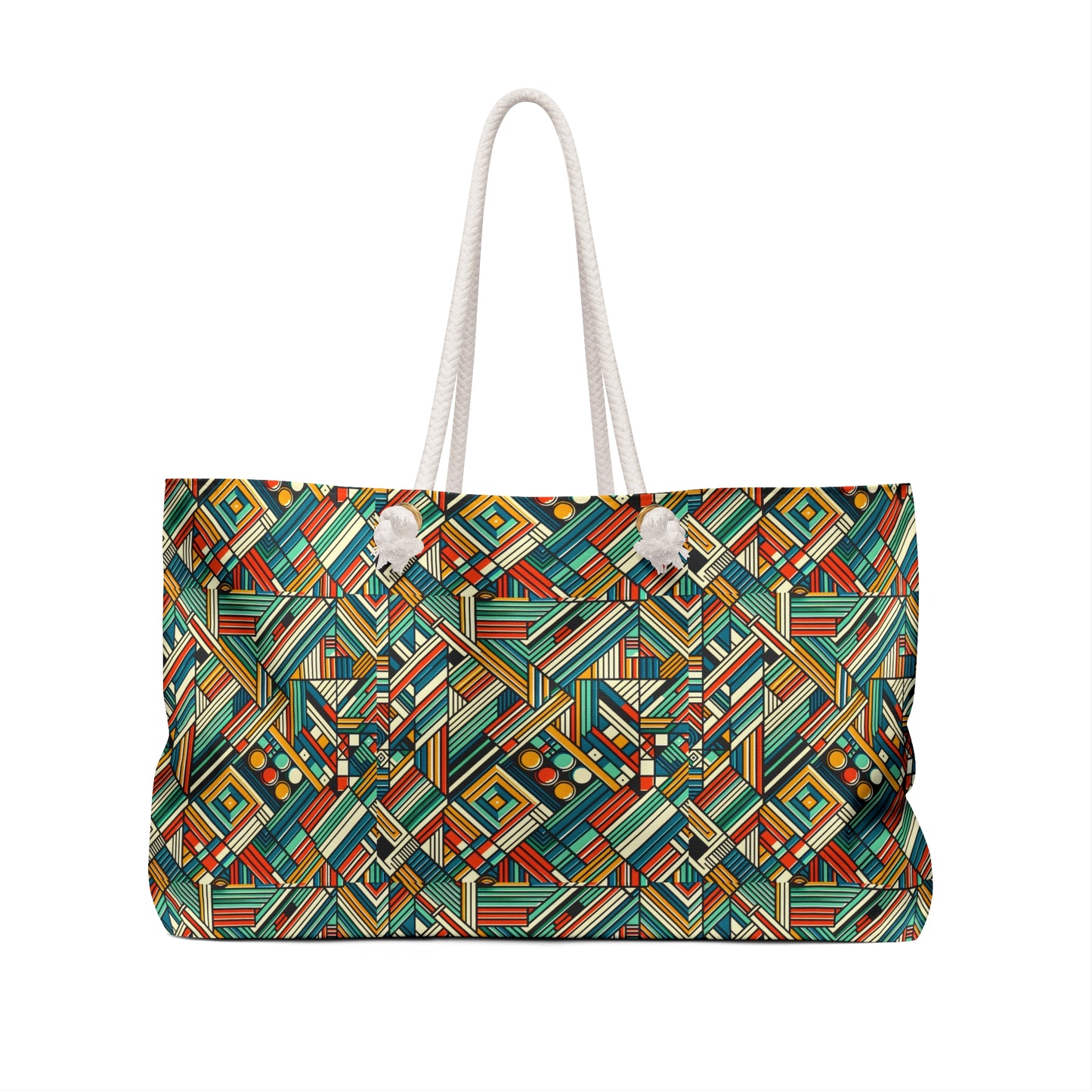 Abstract Graphic Art Modern Artistic Expression Weekender Bag - 8404 Design-67