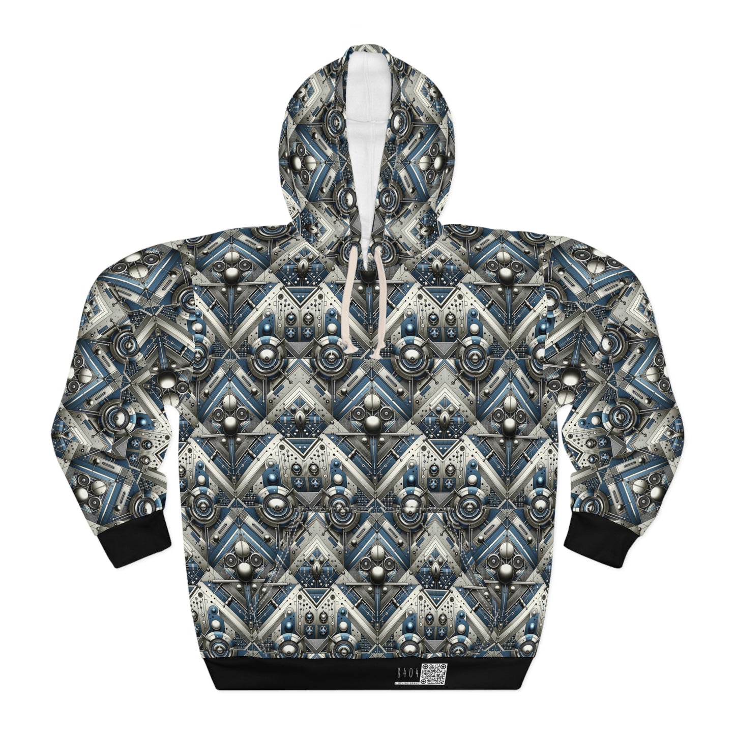 Tech Utility Fusion Tech-Forward Utility With a Futuristic Edge Pullover Hoodie - 8404 Design-63