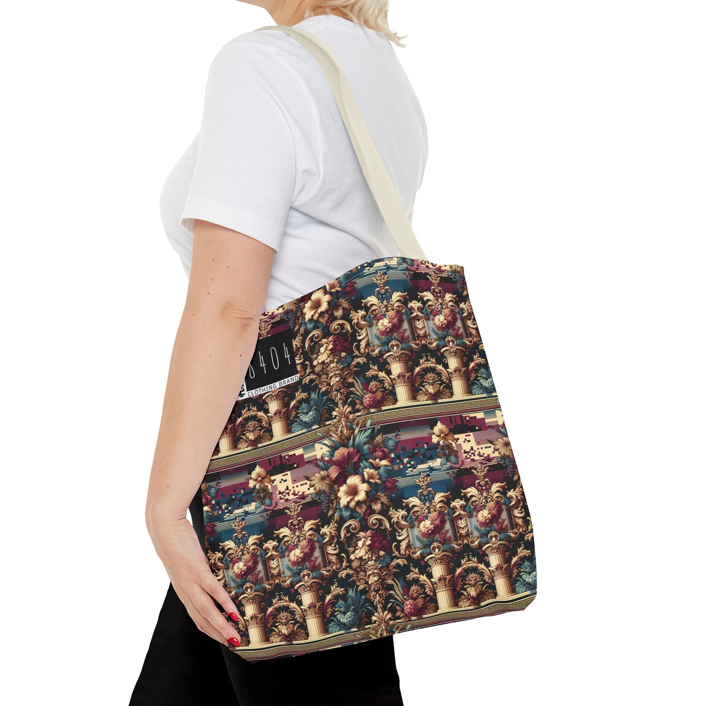 Digital Renaissance Modern Baroque Fusion Tote Bag - 8404 Design-58