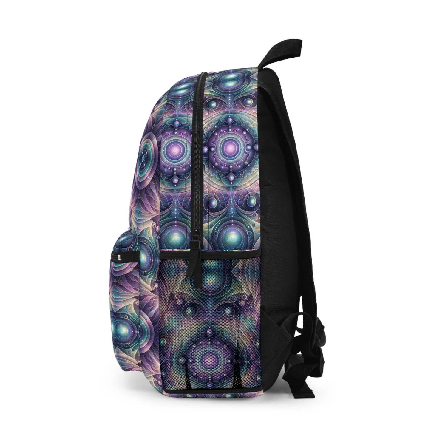 Iridescent Tech Fusion Tech-Forward Streetwear Backpack - 8404 Design-61