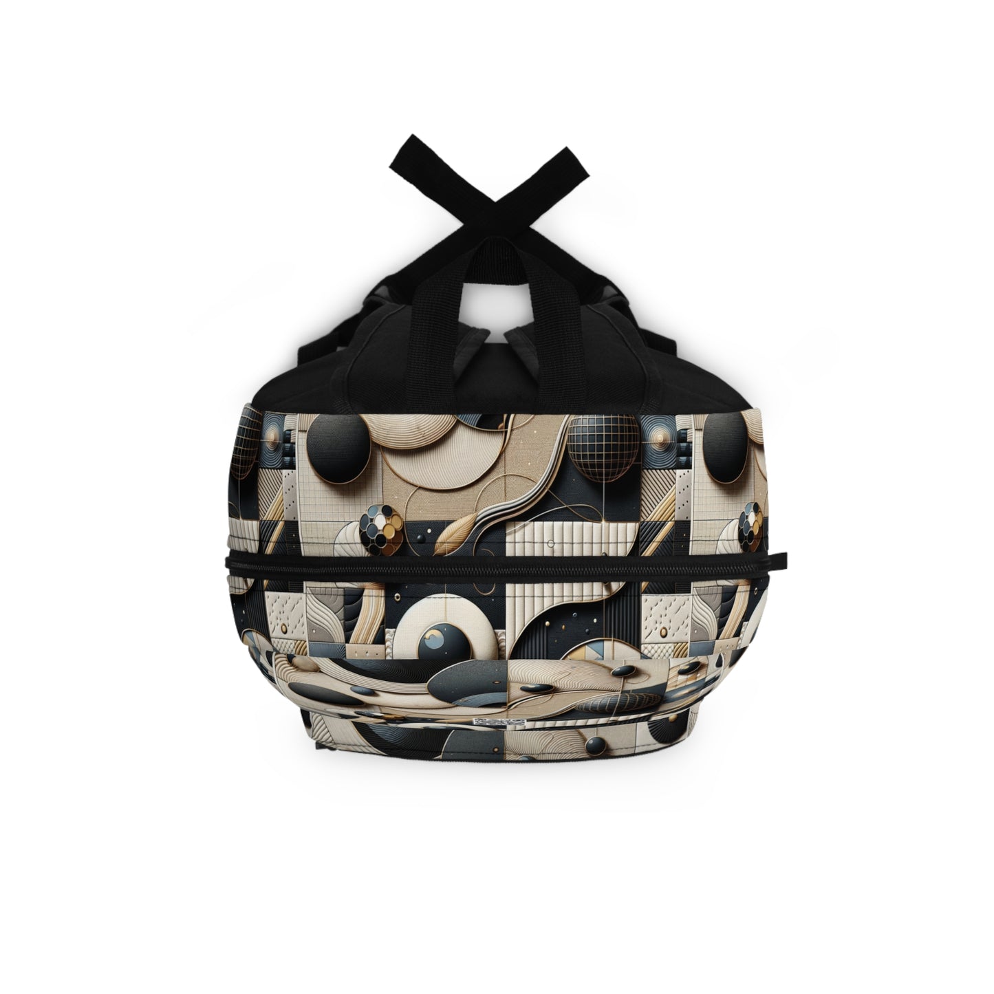 Tech-forward Luxe Streetwear Tech Luxe Fusion Backpack - 8404 Design-71