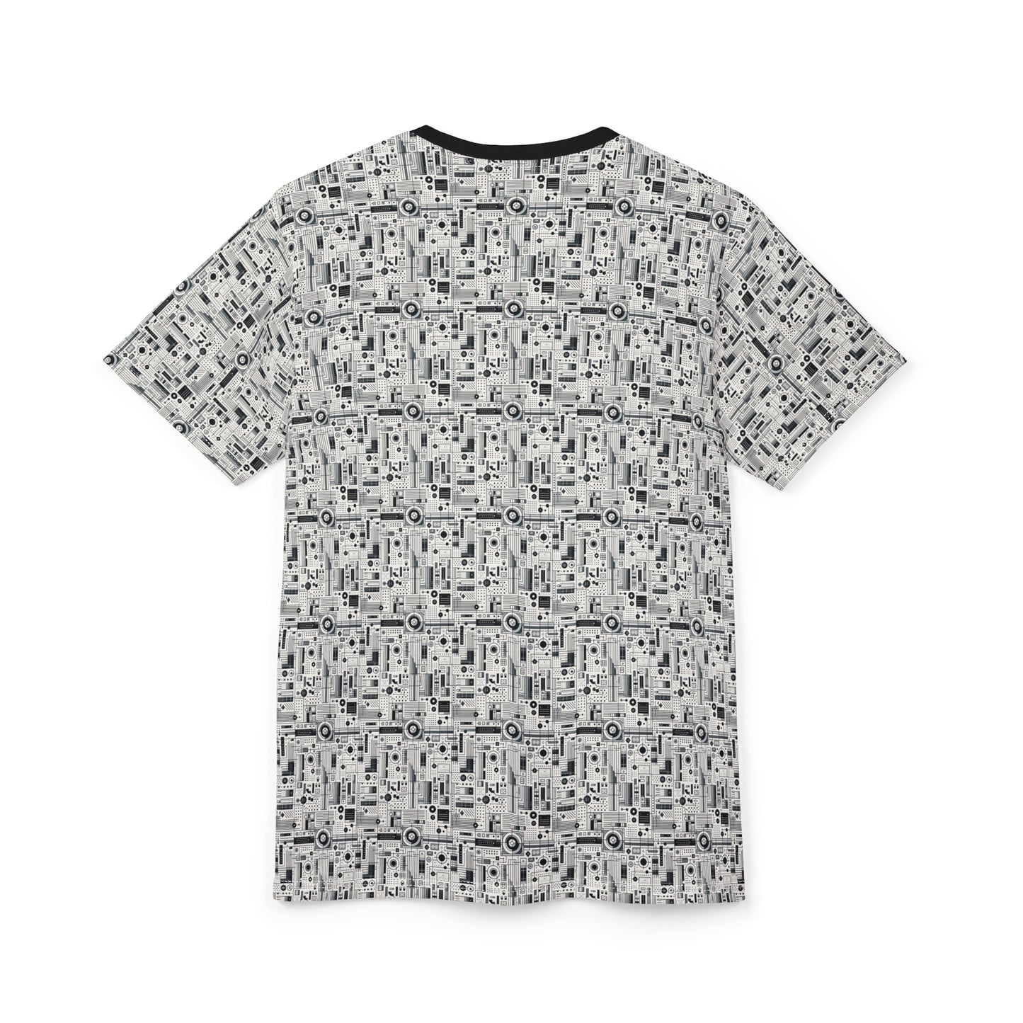Digital Minimalism Minimalist Tech Unisex Cut & Sew Tee - 8404 Design-53