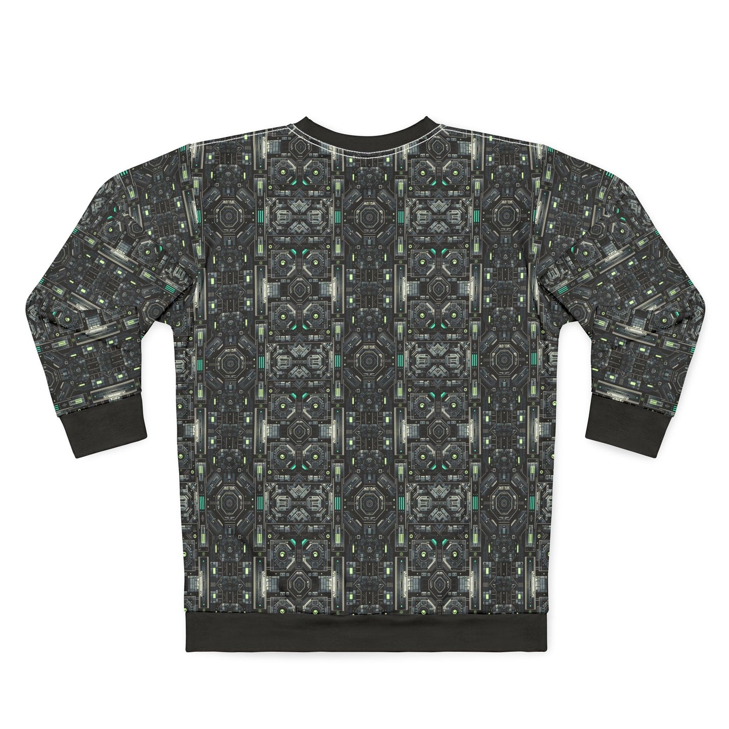 Tech Noir Tech-Forward Minimalism Sweatshirt - 8404 Design-52