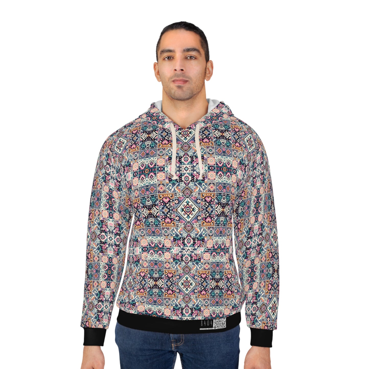 Digital Artisanal Fusion Digital Artisanal Pullover Hoodie - 8404 Design-65