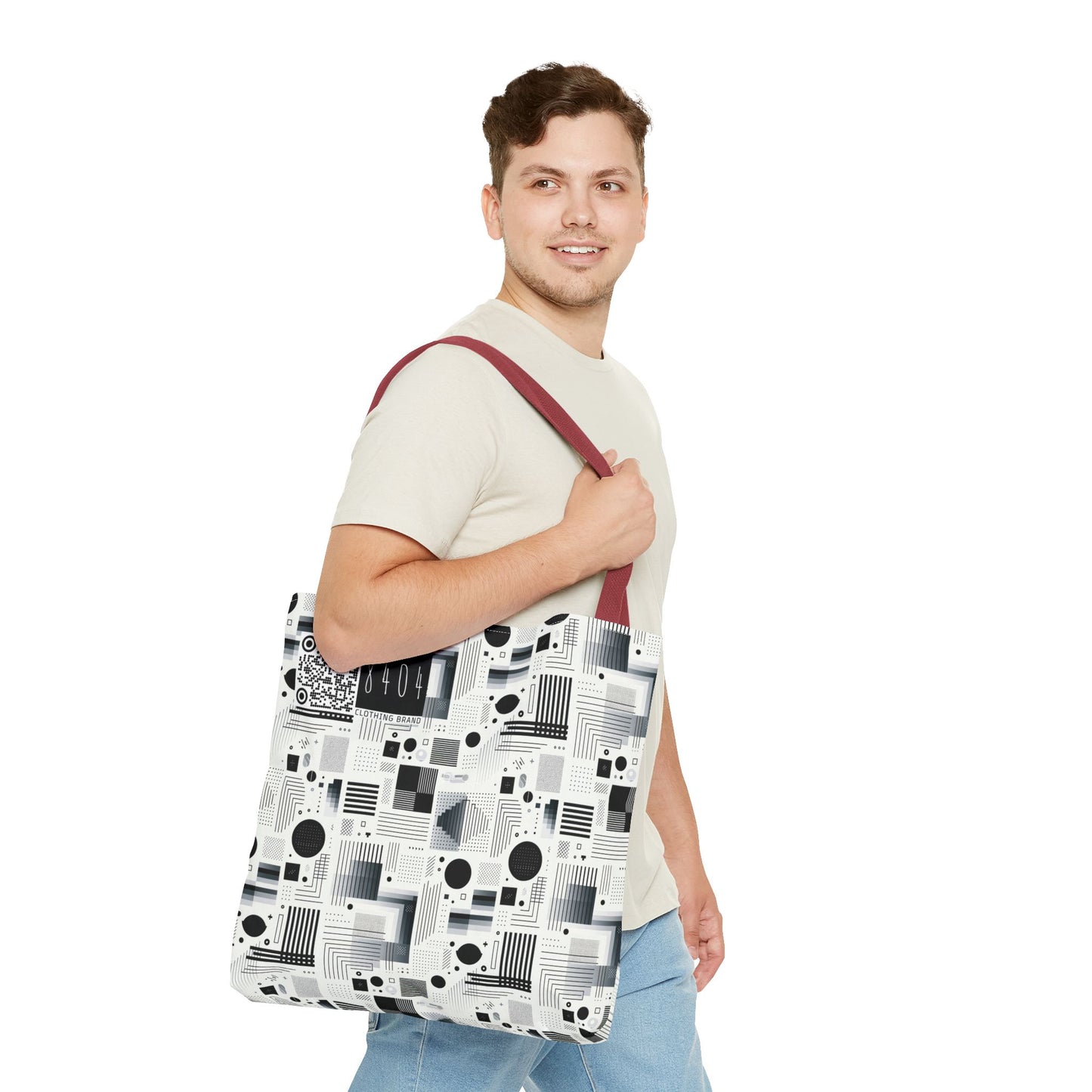 Digital Minimalism Minimalist Tech Tote Bag - 8404 Design-60