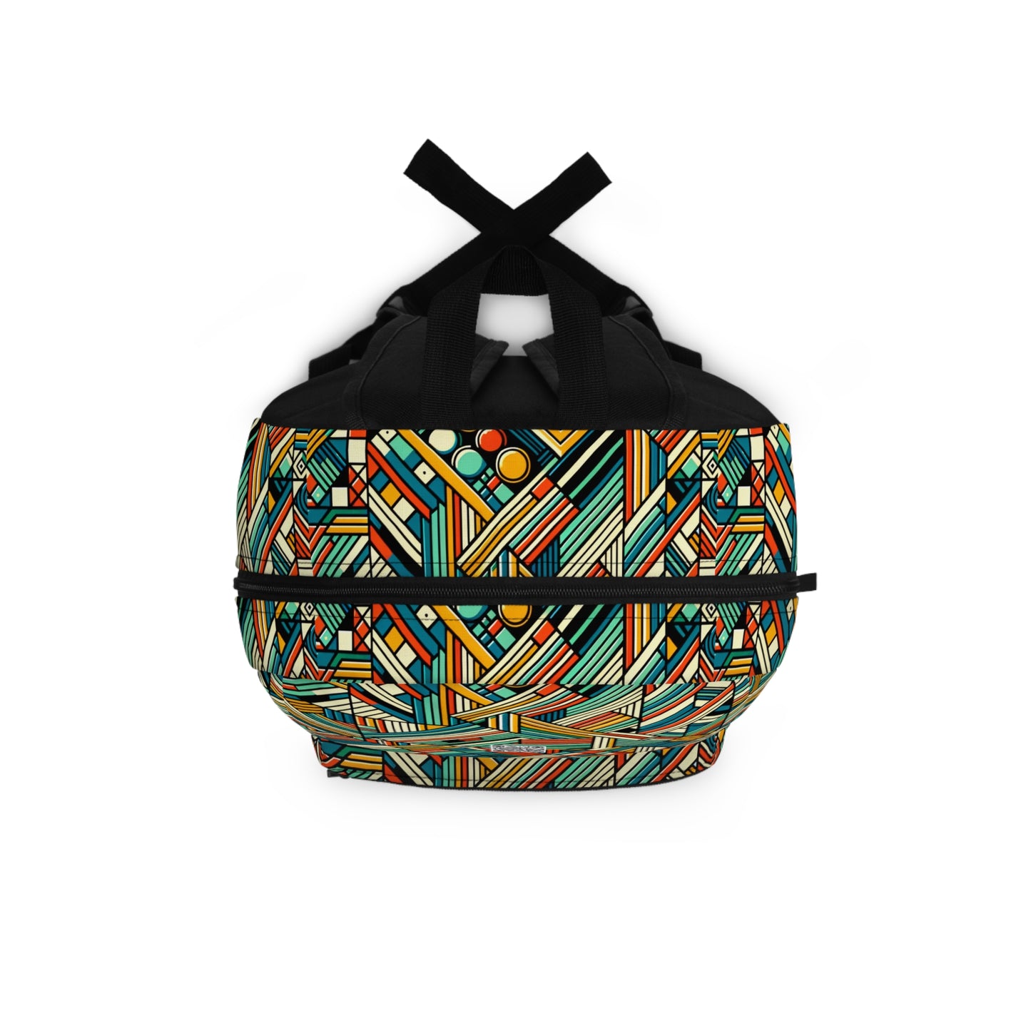 Abstract Graphic Art Modern Artistic Expression Backpack - 8404 Design-67