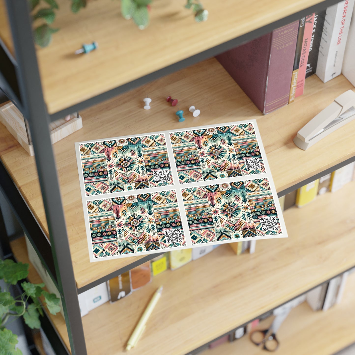 Digital Artisanal Fusion Digital Artisanal Sticker Sheets - 8404 Design-49