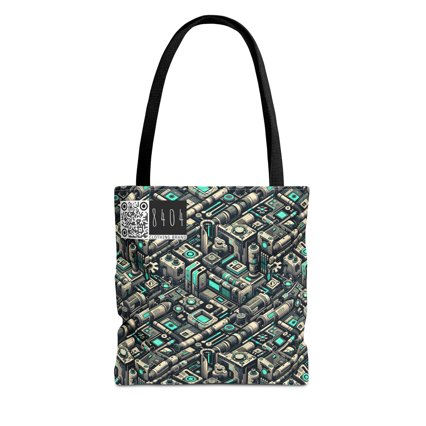 Tech Utility Fusion Modern Tech Streetwear Tote Bag - 8404 Design-49