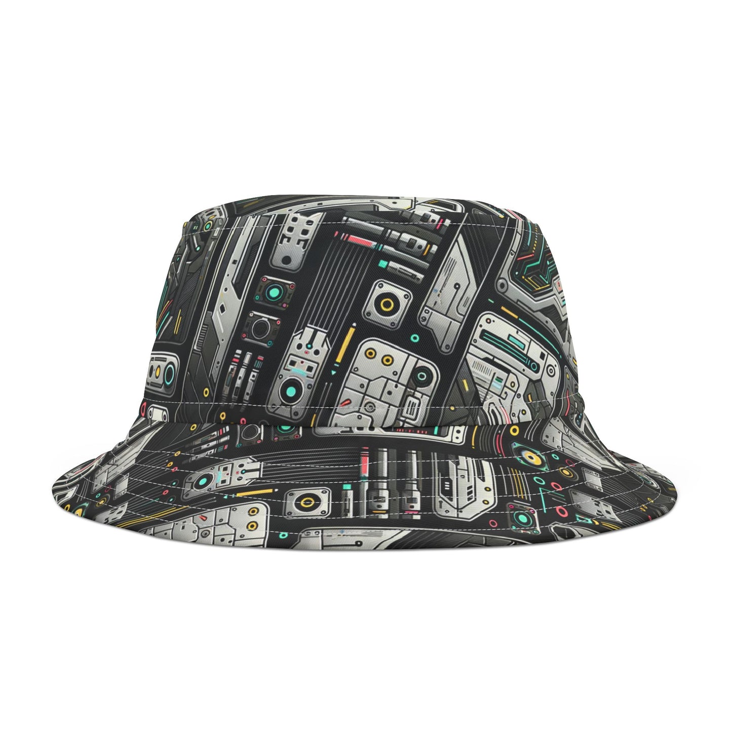Tech Utility Gear Tech-Forward Minimalism Bucket Hat - 8404 Design-45