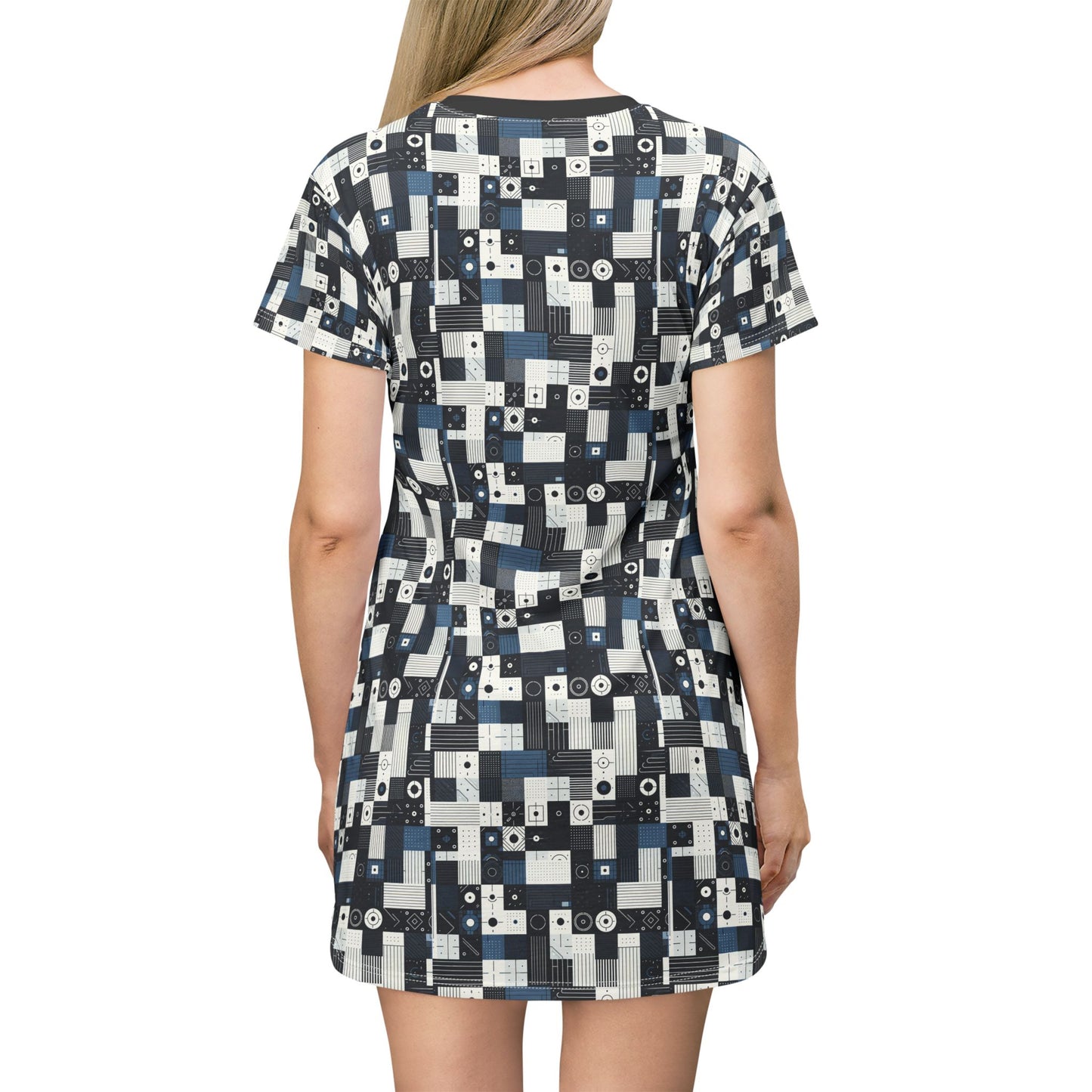 Minimalist Athleisure Minimalist Tech T-Shirt Dress - 8404 Design-39
