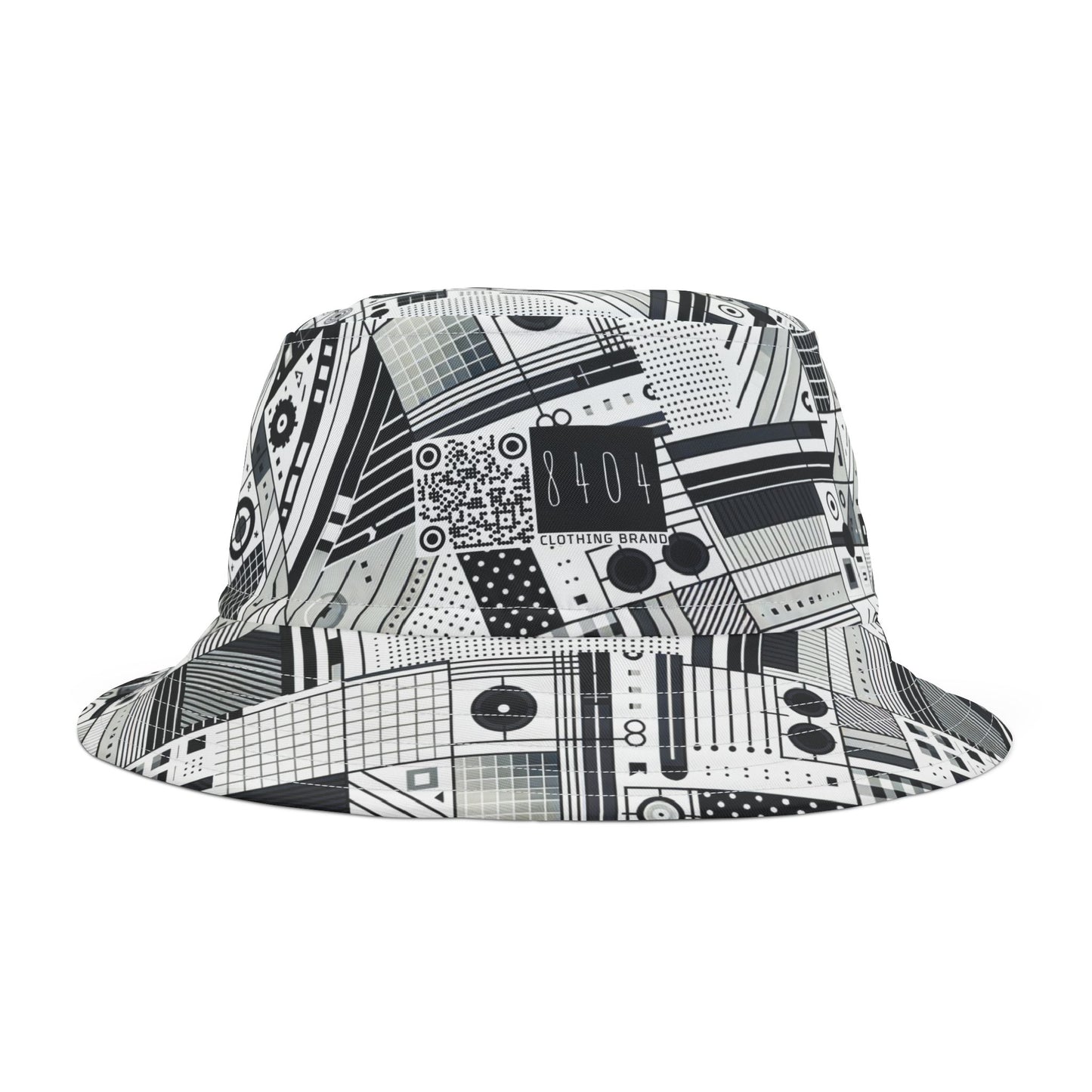 Digital Minimalism Minimalist Tech Bucket Hat - 8404 Design-52