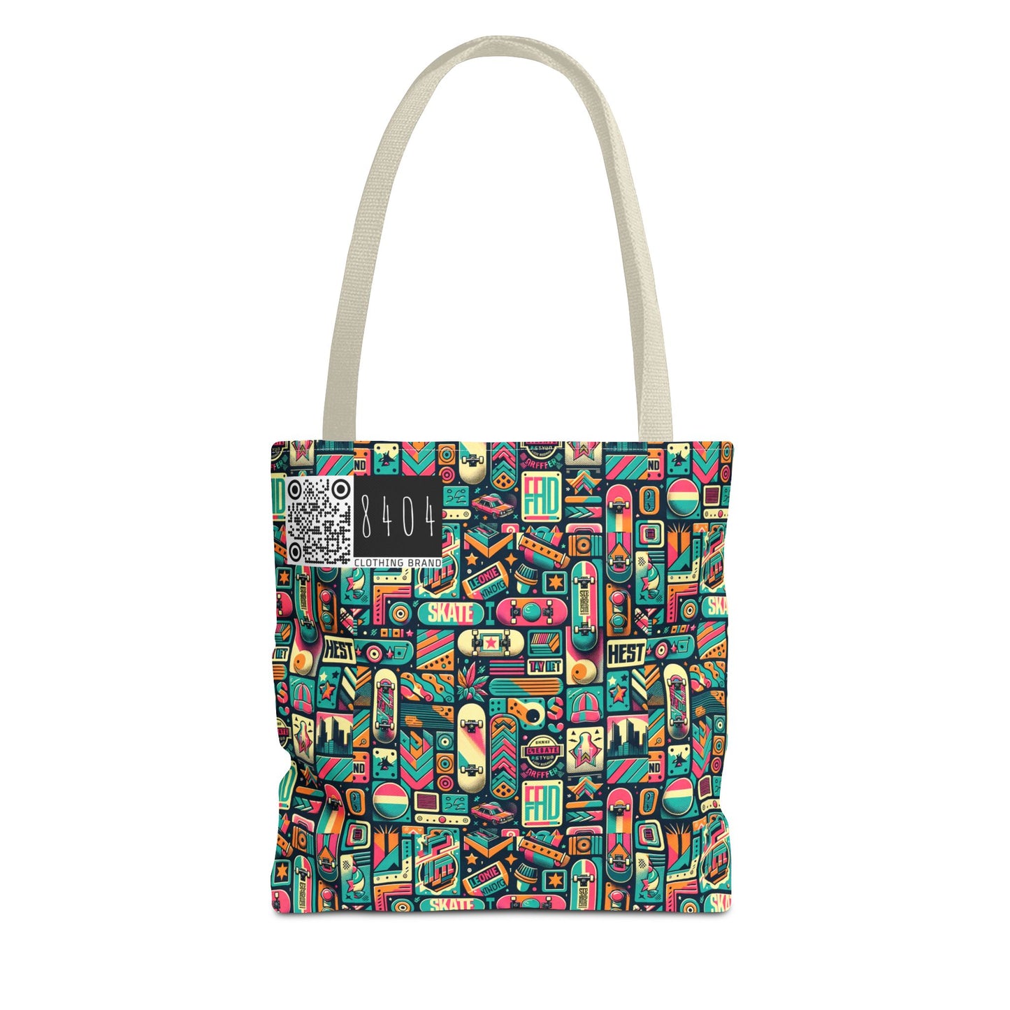 Skate Culture Revival Urban Retro Cool Tote Bag - 8404 Design-61