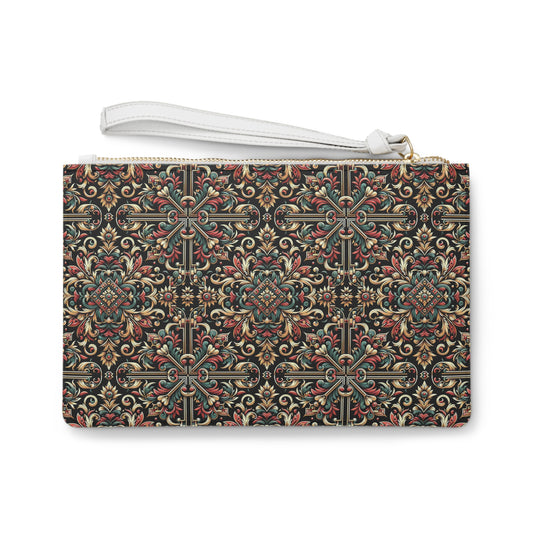 Streetwear Renaissance Artistic Clash of Old and New Clutch Bag - 8404 Design-46