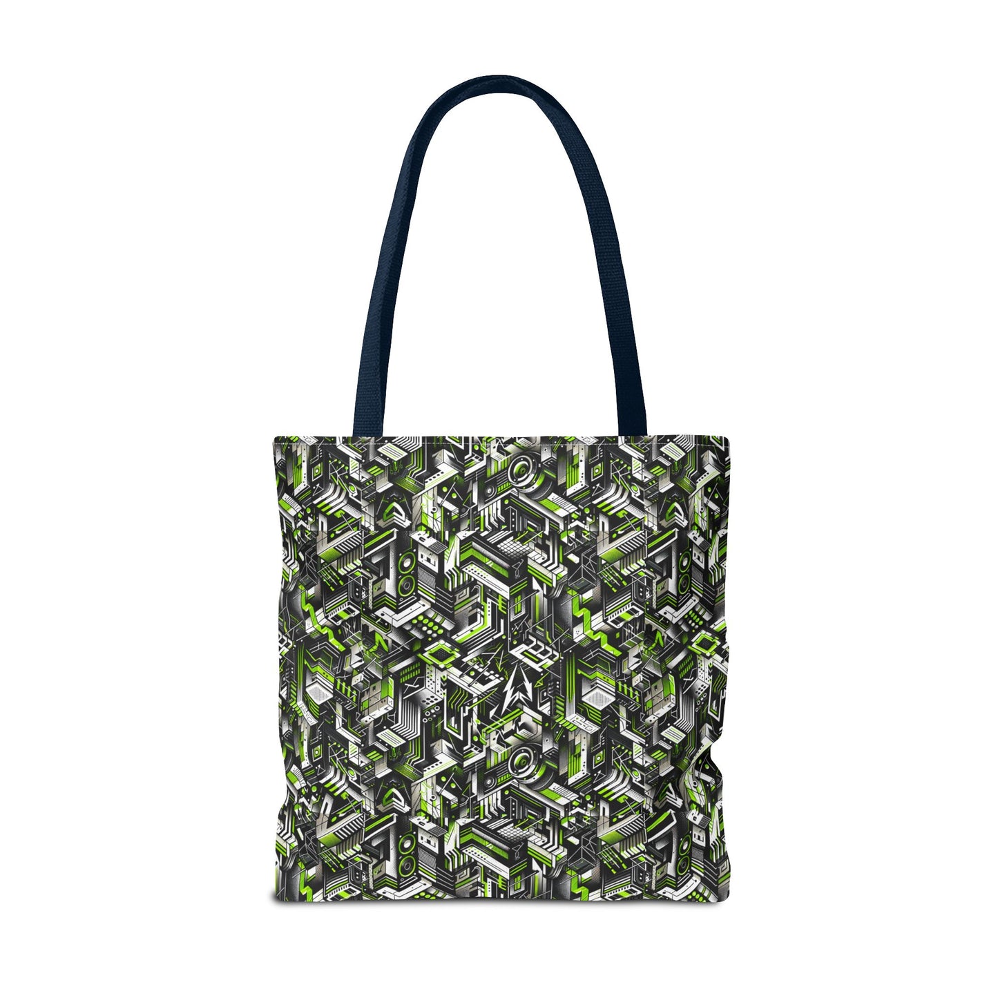 Graffiti Tech Fusion Bold Streetwear Fusion Tote Bag - 8404 Design-53